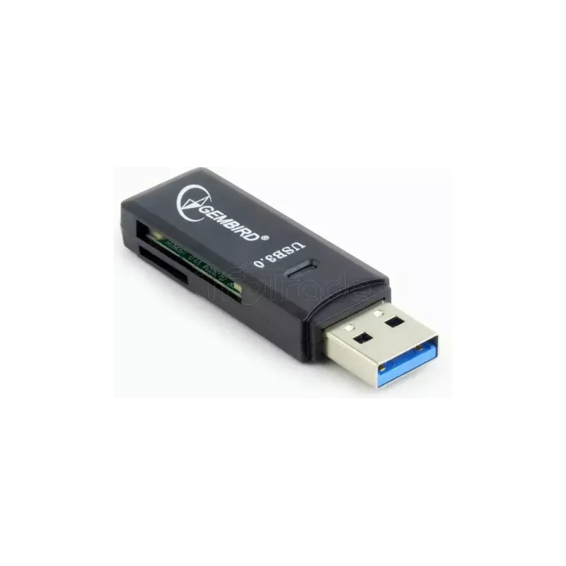 Lecteur de Cartes externeGembirdUSB 3.0 (Noir) | MonPC.Store