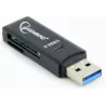 Lecteur de Cartes externeGembirdUSB 3.0 (Noir) | MonPC.Store