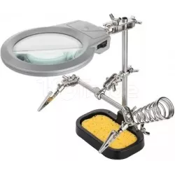 Loupe / Lampe LEDFixPoint/ Goobay pour poste à souder… | MonPC.Store