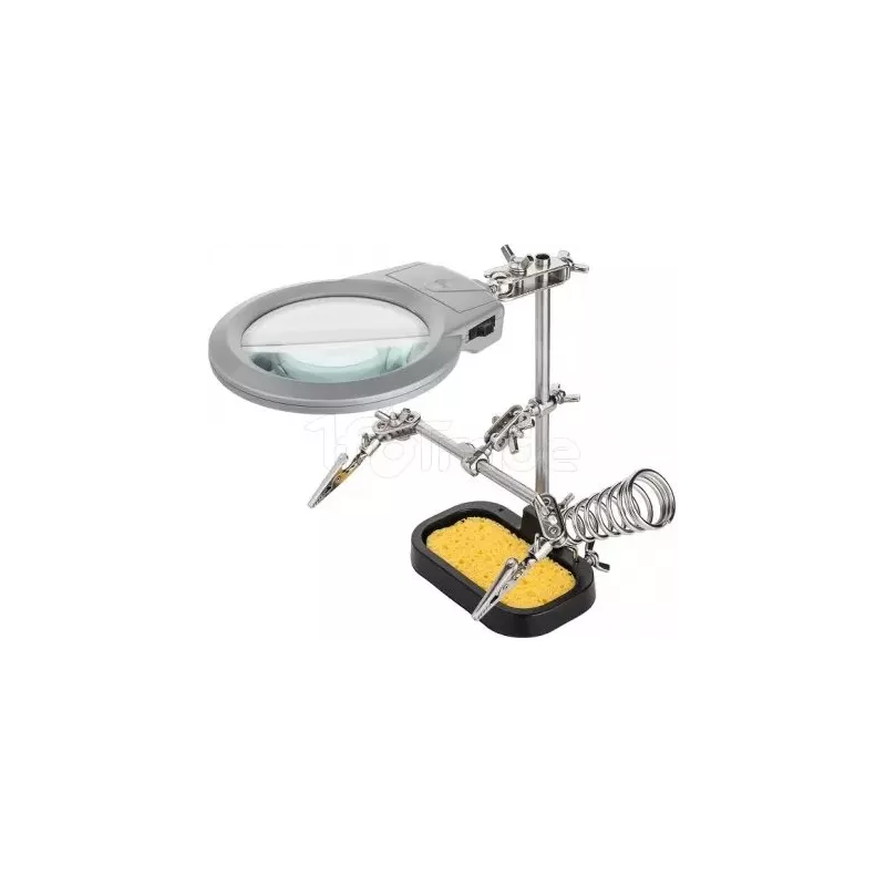 Loupe / Lampe LEDFixPoint/ Goobay pour poste à souder… | MonPC.Store