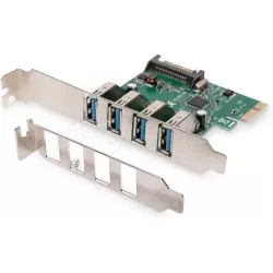 Carte PCI-ExpressDigitusUSB 3.0 - 4 ports externes | MonPC.Store
