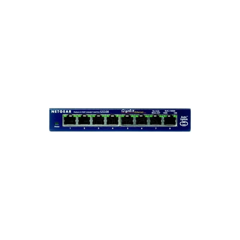 Switch réseau ethernet GigabitNetgearGS108- 8 ports… | MonPC.Store