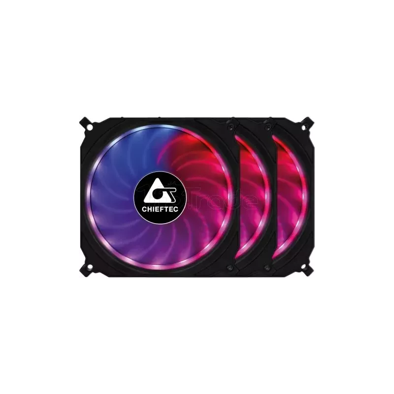 Lot de 3 Ventilateurs de boitierChieftecTornado RGB… | MonPC.Store
