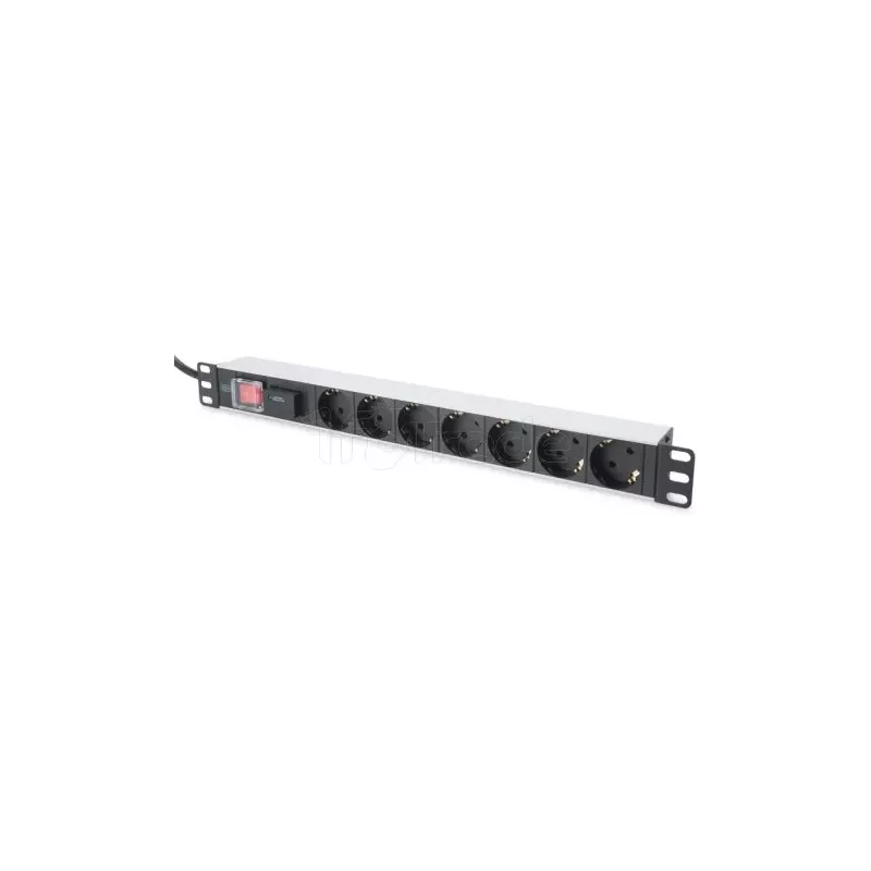 MultipriseDigitusPro 7 prises 2m (Noir) - rackable 19 | MonPC.Store