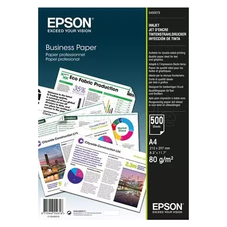 PapierEpsonBusiness Paper 80g/m² - 500 feuilles A4 | MonPC.Store