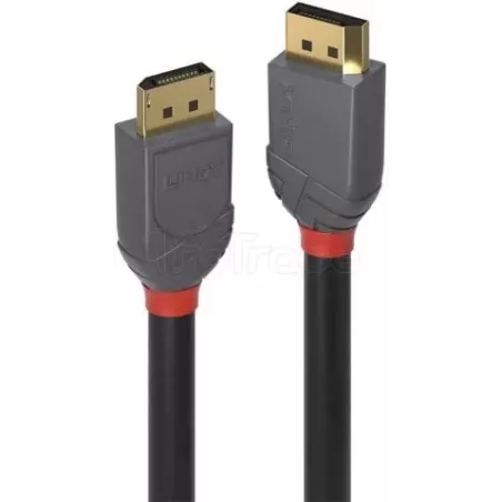 Câble DisplayPort 1.4Lindy2m M/M (Gris) | MonPC.Store