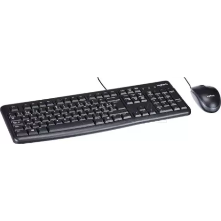 Pack 2en1 (Clavier/Souris)LogitechDesktop MK120(Noir) | MonPC.Store