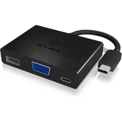 AdaptateurIcy BoxIB-DK4032-CP USB 3.1 Type C vers VGA… | MonPC.Store