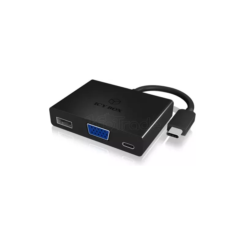 AdaptateurIcy BoxIB-DK4032-CP USB 3.1 Type C vers VGA… | MonPC.Store