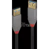 Rallonge USB 3.0Lindy- 3m M/F (Gris) | MonPC.Store