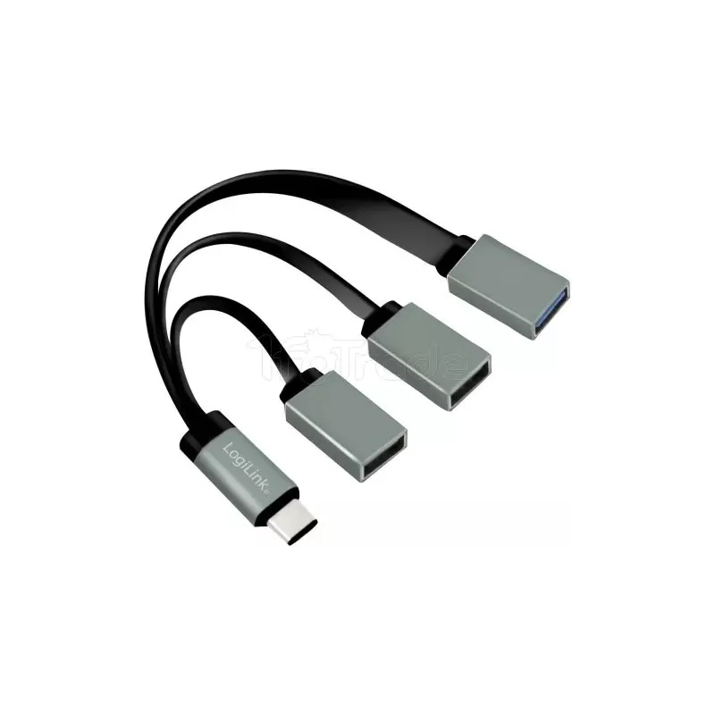 Hub USB 3.1 Type CLogiLink2x USB 2.0 + 1x USB 3.0 | MonPC.Store