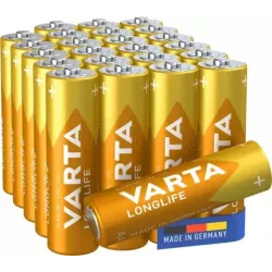 Lot de 24 piles AlcalineVartaLonglifetype AA (LR6) 1,5V | MonPC.Store