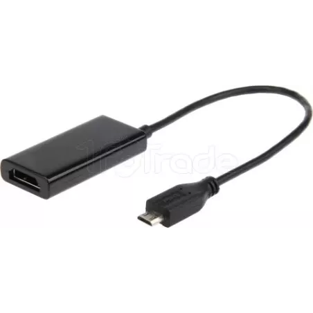 AdaptateurGembirdMicro USB vers HDMI (Noir) | MonPC.Store