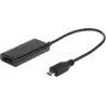 AdaptateurGembirdMicro USB vers HDMI (Noir) | MonPC.Store