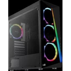 Boitier Moyen Tour ATXAeroCoolShard Tempered GlassARGB… | MonPC.Store