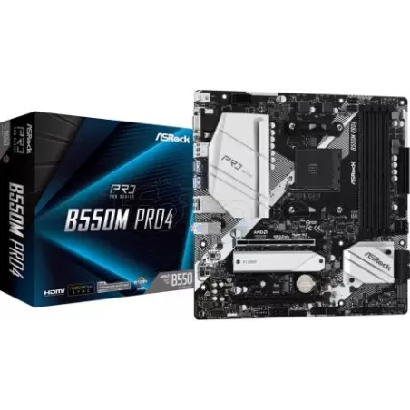 Carte MèreASRockB550M Pro4(AM4) Micro ATX | MonPC.Store