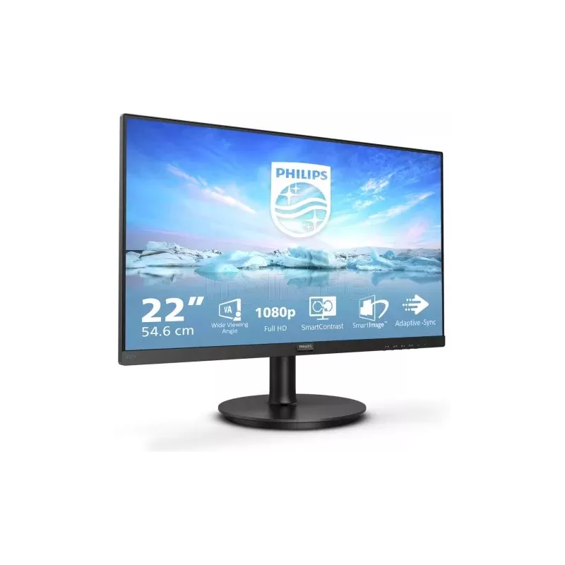 Ecran 22"Philips221V8 Full HD (Noir) | MonPC.Store