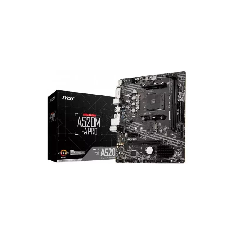 Carte MèreMSIA520M-A Pro(AM4) Micro ATX | MonPC.Store
