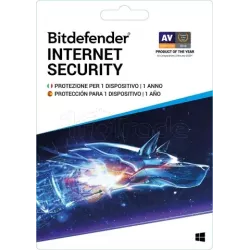 BitdefenderInternet Security- 1 appareil / 1 an (OEM) | MonPC.Store