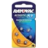 Lot de 6 piles Rayovac A10 (PR70) 1,4V | MonPC.Store