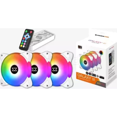 Lot de 3 Ventilateurs de boitierXigmatekGalaxy III… | MonPC.Store