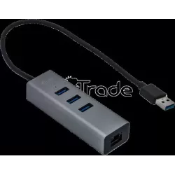 Hub USB 3.0I-Tec3 ports + RJ45 | MonPC.Store
