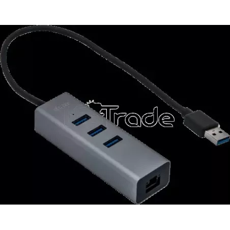 Hub USB 3.0I-Tec3 ports + RJ45 | MonPC.Store