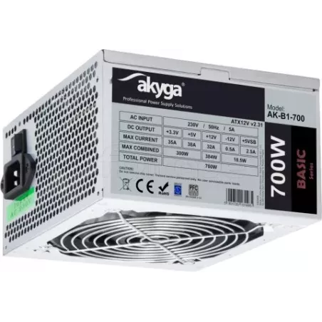 Alimentation ATXAkygaBasic AK-B1- 700W (Gris) | MonPC.Store
