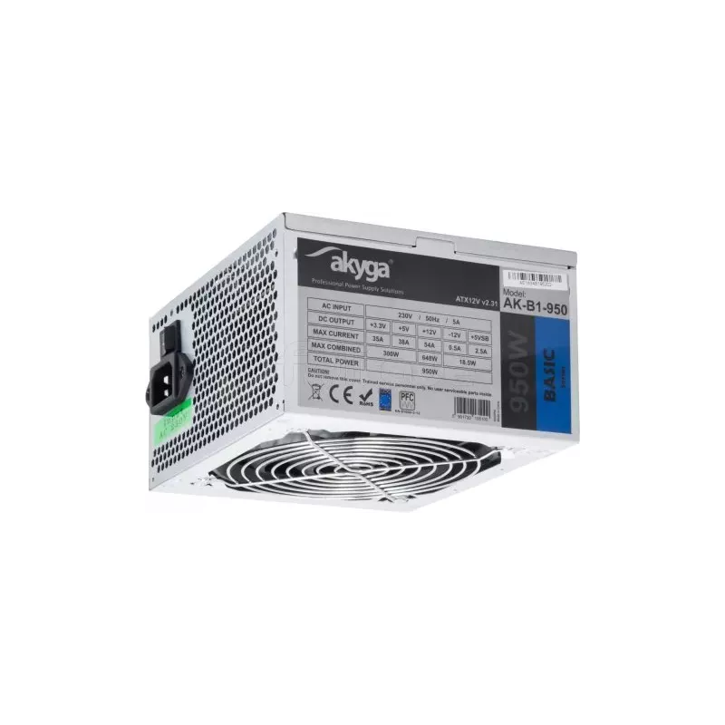 Alimentation ATXAkygaBasic AK-B1- 950W (Gris) | MonPC.Store