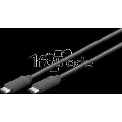 CableGoobayUSB 3.2 Type C MM 3m (Noir) | MonPC.Store