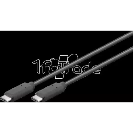 CableGoobayUSB 3.2 Type C MM 3m (Noir) | MonPC.Store