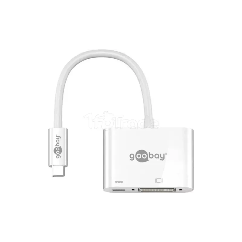 AdaptateurGoobayUSB Type C vers DVI-I femelle et USB… | MonPC.Store
