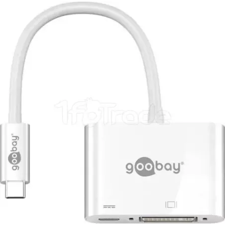 AdaptateurGoobayUSB Type C vers DVI-I femelle et USB… | MonPC.Store