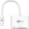 AdaptateurGoobayUSB Type C vers DVI-I femelle et USB… | MonPC.Store