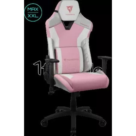 Fauteuil GamerThunderX3TC3 Max(Blanc/Rose) | MonPC.Store
