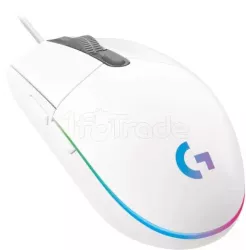Souris filaire GamerLogitechG203 LightSync(Blanc) | MonPC.Store