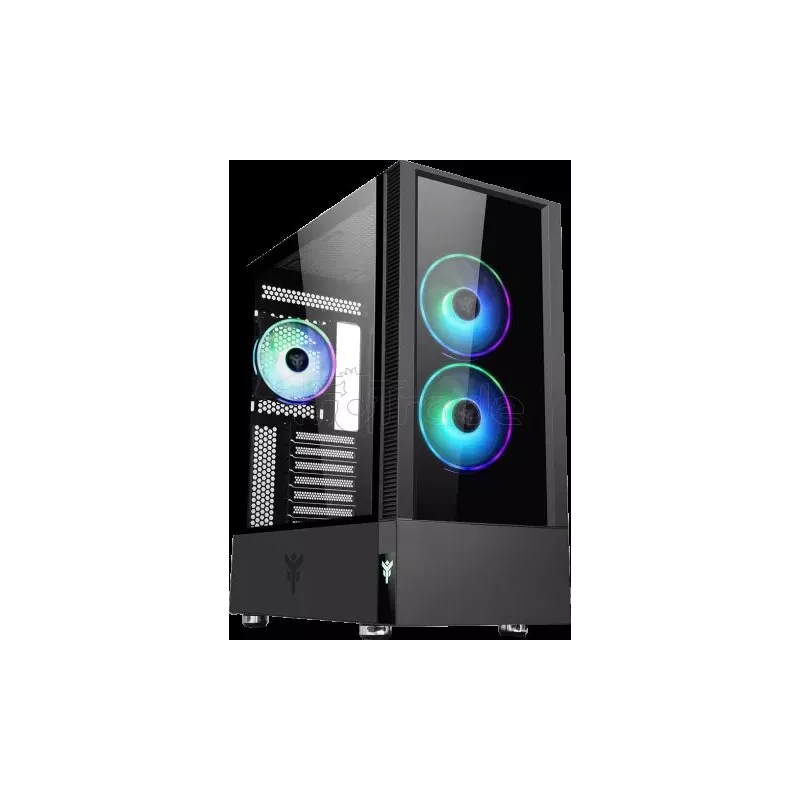 Boitier Moyen Tour ATXiTekVertibra Q210RGB avec… | MonPC.Store