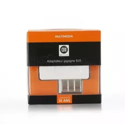 Prise Gigogne RJ11D2 Diffusion(Blanc) | MonPC.Store