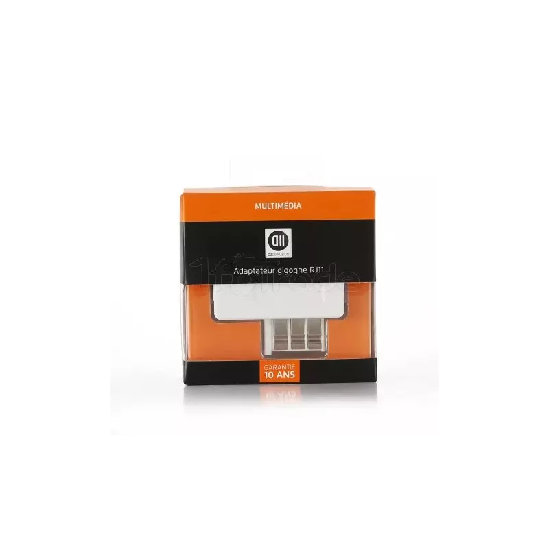 Prise Gigogne RJ11D2 Diffusion(Blanc) | MonPC.Store