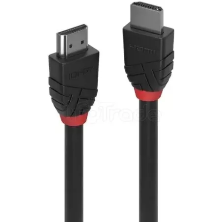 Cable HDMI 2.0Lindy1m M/M (Noir/Rouge) | MonPC.Store