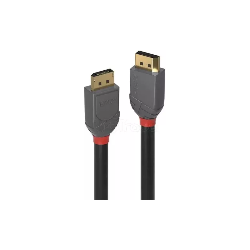 Cable DisplayPort 1.4Lindy3m (Noir) | MonPC.Store