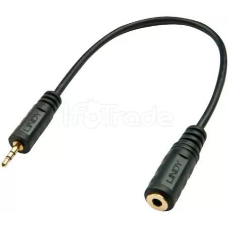 Cable AdaptateurLindyJack 3,5mm F vers Jack 2,5mm M… | MonPC.Store