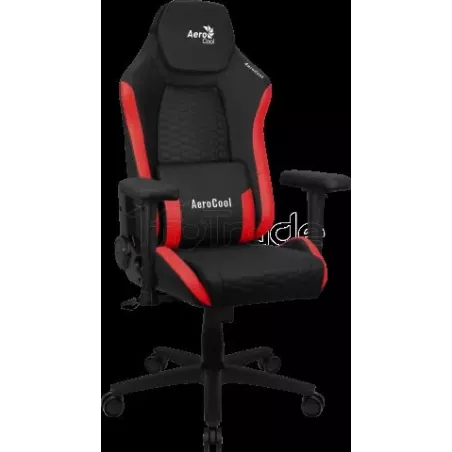 Fauteuil GamerAeroCoolCrownLeatherette (Noir/Rouge) | MonPC.Store