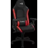 Fauteuil GamerAeroCoolCrownLeatherette (Noir/Rouge) | MonPC.Store