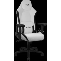 Fauteuil GamerAeroCoolCrownLeatherette (Blanc) | MonPC.Store