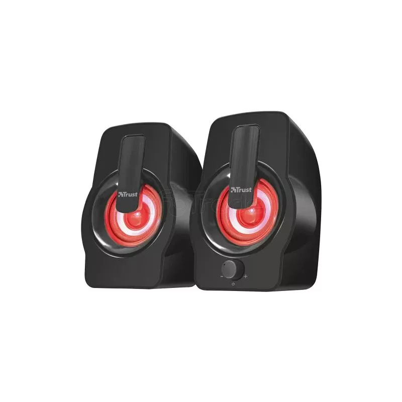 EnceintesTrustGemi RGB Led USB (Noir) | MonPC.Store