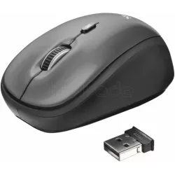 Souris sans filTrustYvi+ Silent (Noir) | MonPC.Store