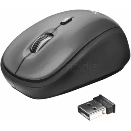 Souris sans filTrustYvi+ Silent (Noir) | MonPC.Store