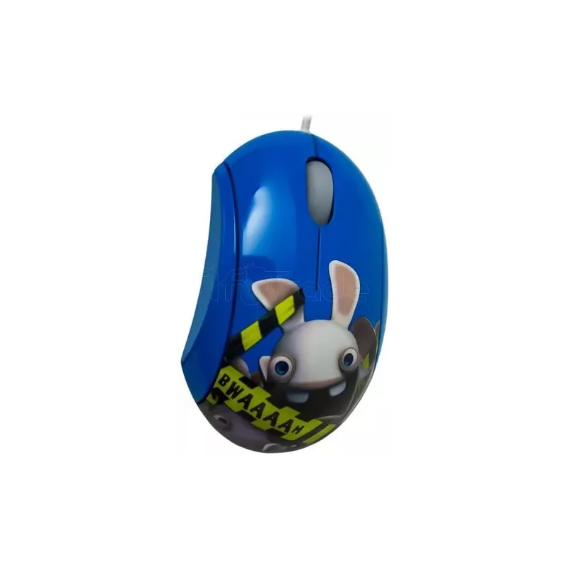 Souris filaireSteelSeriesLapins Crétins BWAAAAH(Bleu) | MonPC.Store