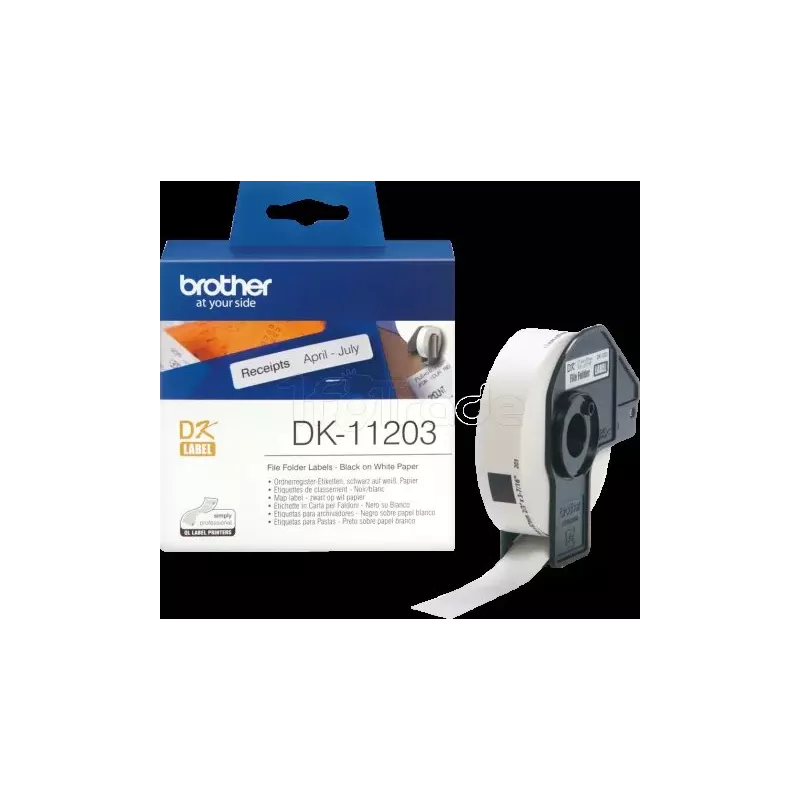 Rouleau de 400 étiquettes adhésivesBrotherDK-11203… | MonPC.Store